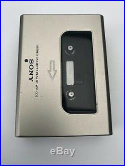 Sony WM-DD2, restored! With original soft case, sounds beautiful