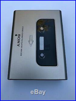Sony WM-DD2 restored, beautiful condition! With original soft case