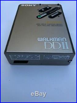 Sony WM-DD2 restored, beautiful condition! With original soft case