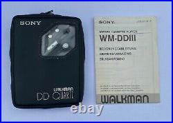 Sony WM-DD3, Serviced! Beautiful condition