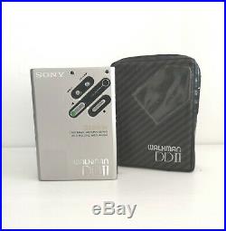 Sony WM DD 2 WM DD II with Original Soft Case, Very Beatiful