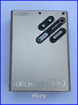 Sony WM-DD, serviced! New center gear, pinch roller en capstan ring