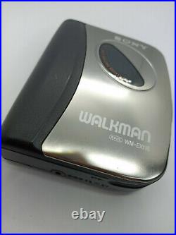 Sony WM-EX116 Walkman Personal Cassette Tape Player Stereo Portable Music SILVER