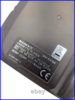 Sony WM-EX194 Walkman Personal Cassette Tape Portable Music Stereo Vintage