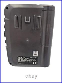 Sony WM-EX194 Walkman Personal Cassette Tape Portable Music Stereo Vintage