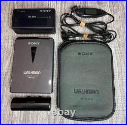 Sony WM EX1 Walkman Cassette Player Refurbished Clean with Remote Earphones Case