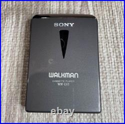 Sony WM EX1 Walkman Cassette Player Refurbished Clean with Remote Earphones Case