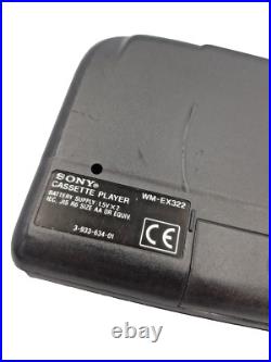Sony WM-EX322 Walkman Personal Cassette Tape Portable Music Stereo Vintage 1996 Sony WM-EX322 Walkman Personal Cassette Tape Portable Music Stereo Vintage 1996