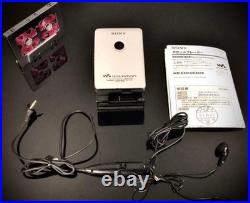 Sony WM-EX610 Walkman Cassette Player Serviced Belt Replaced Excellent with Remote