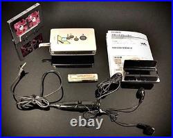 Sony WM-EX610 Walkman Cassette Player Serviced Belt Replaced Excellent with Remote