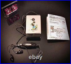 Sony WM-EX610 Walkman Cassette Player Serviced Belt Replaced Excellent with Remote