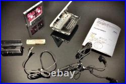 Sony WM-EX610 Walkman Cassette Player Serviced Belt Replaced Excellent with Remote
