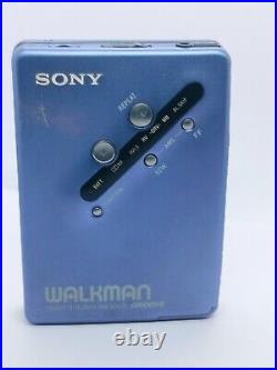 Sony WM EX 670 Walkman Cassette player cleaned with new belt Refurbished