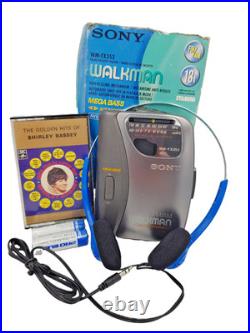 Sony WM-FX353 Walkman Stereo Portable Cassette Tape Player AM FM Radio Vintage