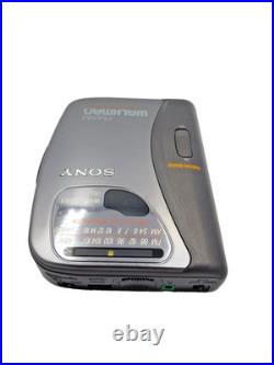 Sony WM-FX353 Walkman Stereo Portable Cassette Tape Player AM FM Radio Vintage