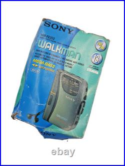 Sony WM-FX353 Walkman Stereo Portable Cassette Tape Player AM FM Radio Vintage
