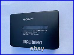 Sony WM-FX77, serviced! In original box with accessories