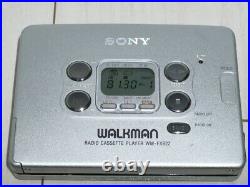 Sony WM-FX822 Playback Only AM/FM Radio Cassette Walkman Silver