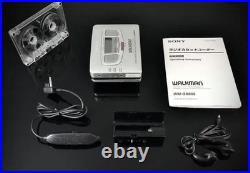 Sony WM-GX655 Cassette Walkman, Silver, Refurbished, Fully Functional