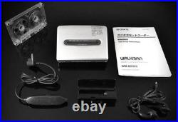 Sony WM-GX655 Cassette Walkman, Silver, Refurbished, Fully Functional