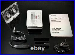 Sony WM-GX655 Cassette Walkman, Silver, Refurbished, Fully Functional