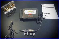 Sony WM-GX655 Walkman AM/FM Serviced New Belt EX Cond with Remote Set