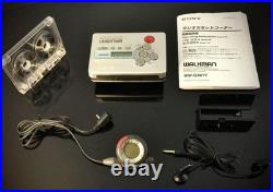 Sony WM GX677 Cassette Walkman Refurbished Fully Working Remote Blue Backlight