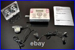 Sony WM-RX822 Walkman Cassette Player Complete Accessory Kit Refurbished