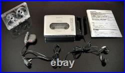 Sony WM-RX822 Walkman Cassette Player Complete Accessory Kit Refurbished