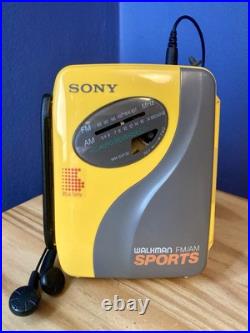 Sony Walkman Cassette Player/Radio WM-SXF30 Refurbished Fully Working Near Mint