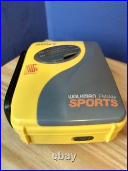 Sony Walkman Cassette Player/Radio WM-SXF30 Refurbished Fully Working Near Mint
