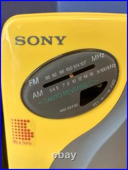 Sony Walkman Cassette Player/Radio WM-SXF30 Refurbished Fully Working Near Mint