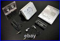 Sony Walkman Cassette RQ-SX60 Silver Refurbished, Fully Operational