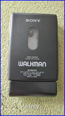 Sony Walkman Cassette Tape Player WM-EX606 (Refurbished)Used