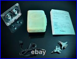 Sony Walkman Cassette WM-FX200 Light Green Refurbished Fully Operational
