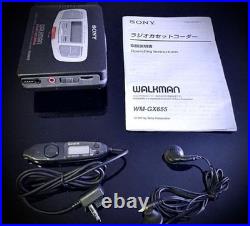 Sony Walkman Cassette WM-GX655 PSA10 Refurbished Good Working Condition, No Char