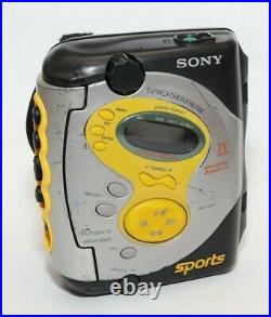 Sony Walkman Sports Radio/Cassette WM-FS421 (Fully Operational) SN 5088570