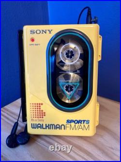 Sony Walkman Sports WM-F35/F45 Cassette Player/Radio Refurbished Fully Working Sony Walkman Sports WM-F35/F45 Cassette Player/Radio Refurbished Fully Working
