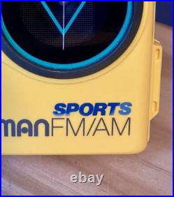 Sony Walkman Sports WM-F35/F45 Cassette Player/Radio Refurbished Fully Working Sony Walkman Sports WM-F35/F45 Cassette Player/Radio Refurbished Fully Working