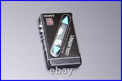 Sony Walkman WM 102 Cassette Player Refurbished Black Clean Working Japan
