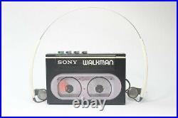 Sony Walkman WM-20 & Headphones Serviced with New Belt and Working Perfectly