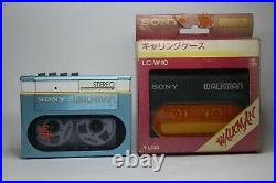 Sony Walkman WM-20 and Boxed Case Refurbished and playing perfectly! WM-30 WM-40