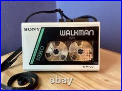Sony Walkman WM-22 Cassette Player Refurbished Fully Working Excellent Condition