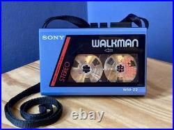 Sony Walkman WM-22 Cassette Player Refurbished Fully Working Excellent Condition