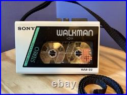 Sony Walkman WM-22 Cassette Player Refurbished Fully Working Excellent Condition