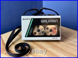Sony Walkman WM-22 Cassette Player Refurbished Fully Working Excellent Condition