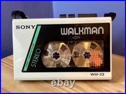 Sony Walkman WM-22 Cassette Player Refurbished Fully Working Excellent Condition