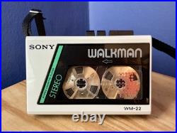 Sony Walkman WM-22 Cassette Player Refurbished Fully Working Excellent Condition