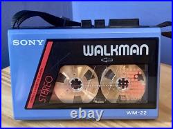 Sony Walkman WM-22 Cassette Player Refurbished Fully Working Excellent Condition