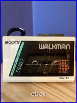 Sony Walkman WM-22 Cassette Player Refurbished Fully Working Excellent Condition